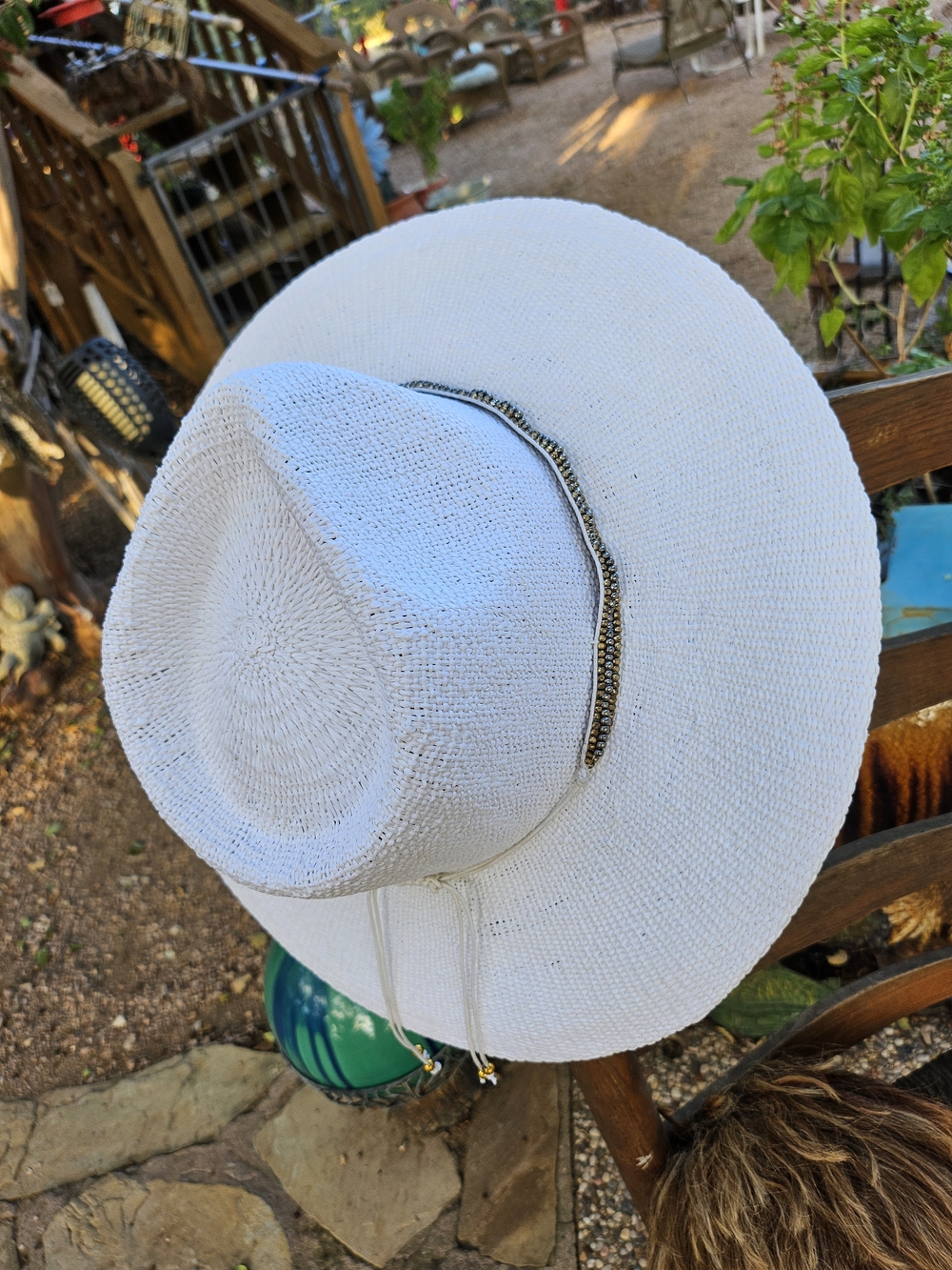 French Riviera Monte Carlo Toyo Straw Rancher Hat from Nikki Beach